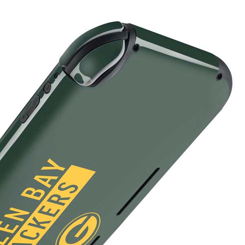 NFL Green Bay Packers Green Performance Series Nintendo Switch Lite Skin